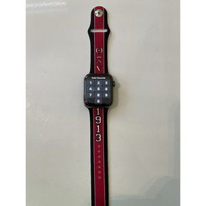 Delta Sigma Theta Apple Watch Band Size 42/44 Blac